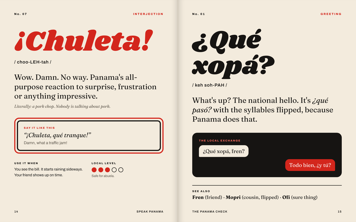 Speak Panama | The Mini Dictionary